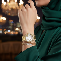 Michael Kors Kerry MK3312 Gold-Tone Full Crystal Glitz Watch