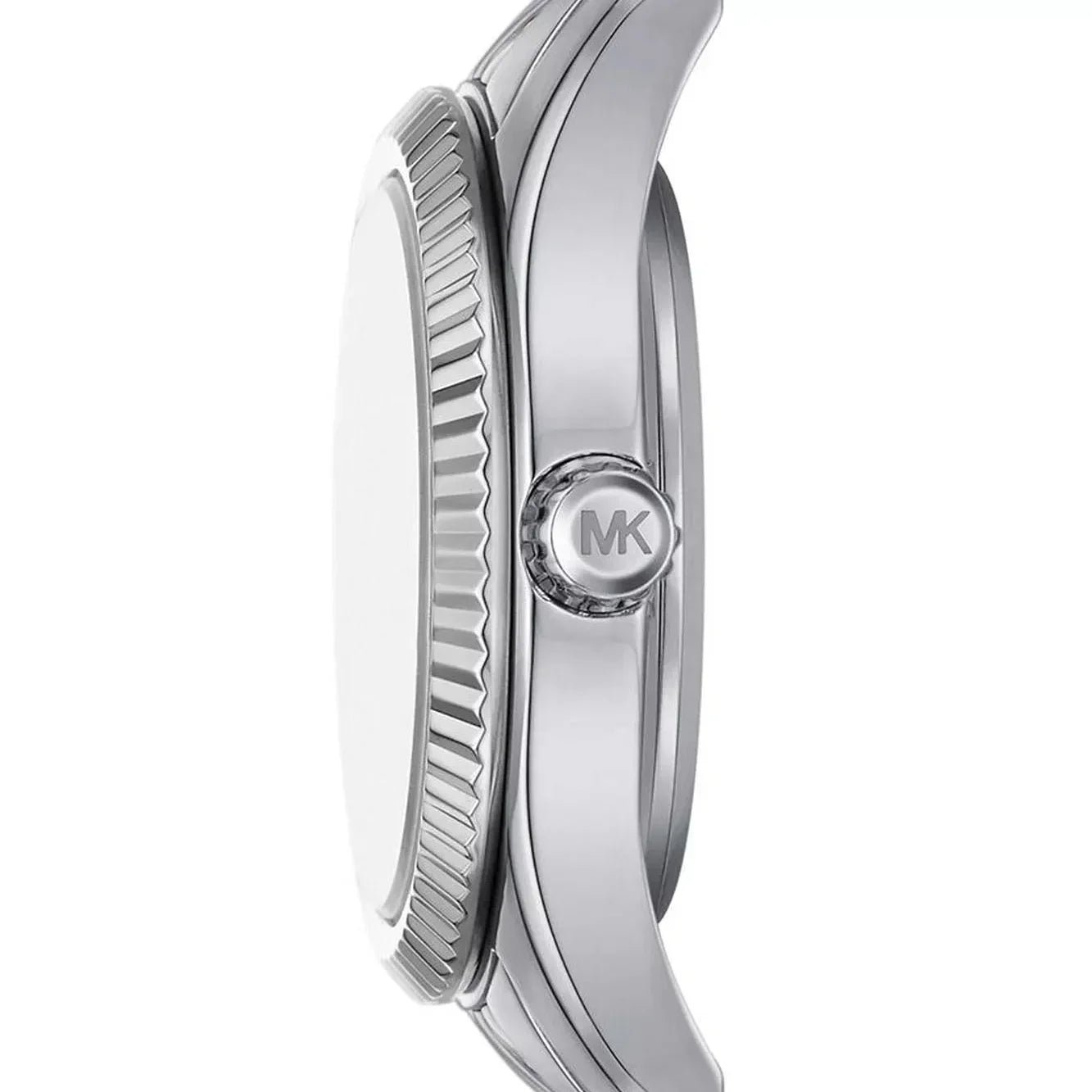 Michael Kors Lexington Mini MK4865 Two-Tone Navy Blue Pearl Dial Watch