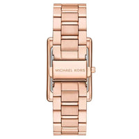 Michael Kors Maren MK4905 Rose Gold-Tone Rectangular Ladies Watch