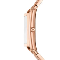 Michael Kors Maren MK4905 Rose Gold-Tone Rectangular Ladies Watch