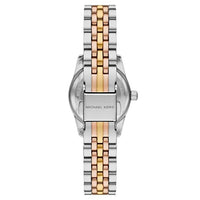 Michael Kors Lexington MK4987 Two-Tone Silver & Rose Gold Crystal Watch