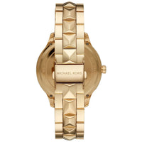 Michael Kors Runway MK6714 Gold Studded Glitz Watch