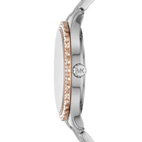 Michael Kors Layton MK6849 Two-Tone MOP Crystal Watch