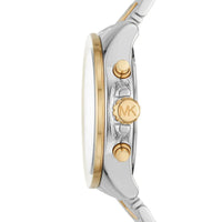 Michael Kors Wren MK6953 Two-Tone Glitz Chronograph Watch