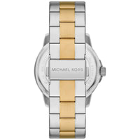 Michael Kors Runway MK7319 Two-Tone Big Logo Watch