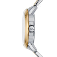 Michael Kors Runway MK7319 Two-Tone Big Logo Watch
