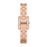 Michael Kors Emery MK7512 Rose Gold Rectangular Watch