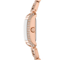 Michael Kors Emery MK7512 Rose Gold Rectangular Watch