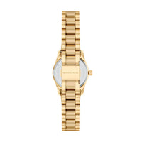 Michael Kors Petite Lexington MK7578 Gold Tone Tiger's Eye Dial Watch