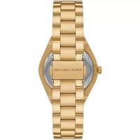 Michael Kors MK7391 Women’s White Dial Gold Stainless Steel Lennox Watch