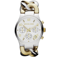 Michael Kors Runway Twist MK3199 Two-Tone Chain Watch