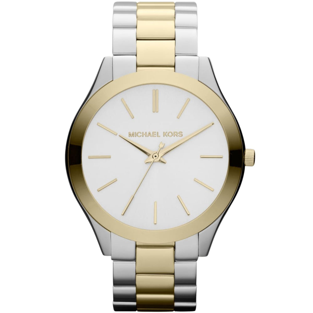 Michael Kors Slim Runway MK3198 Two-Tone Watch