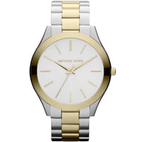 Michael Kors Slim Runway MK3198 Two-Tone Watch