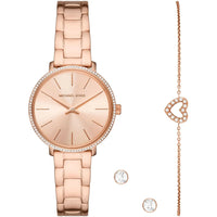 Michael Kors Pyper MK1040 Rose Gold-Tone Stainless Steel Women's