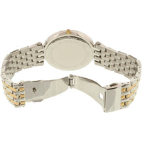 Michael Kors Darci MK3215 Two-Tone Watch with Silver Sunray Dial and Crystal Bezel