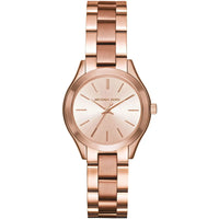 Michael Kors Slim Runway MK3513 Rose Gold-Tone Stainless Steel Women's Watch