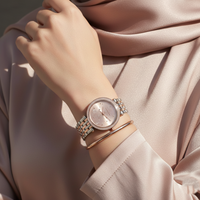 Michael Kors Darci MK3726 Two-Tone Watch with Rose Gold Celestial Star Dial