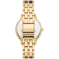 Michael Kors Melissa MK4395 Gold-Tone Tortoise Acetate Women's Watch