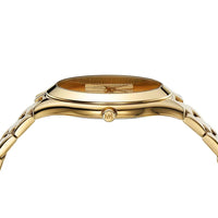 Michael Kors MK4732 Women’s Gold Dial Gold Stainless Steel Crystal Logo Watch