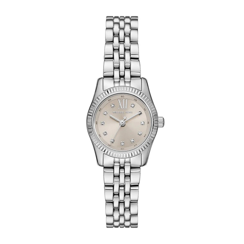 Michael Kors Lennox MK4843 Crystal Dial Silver Stainless Steel Women's Watch