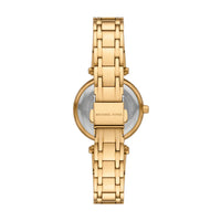 Michael Kors Lennox MK4892 Gold-Tone Green Mother of Pearl Women's Watch
