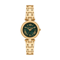 Michael Kors Lennox MK4892 Gold-Tone Green Mother of Pearl Women's Watch