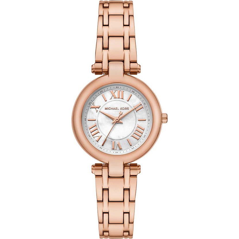 Michael Kors Lennox MK4893 Rose Gold Mother of Pearl Dial Women's Watch