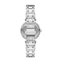 Michael Kors Lennox MK4894 Silver-Tone Grey Mother of Pearl Women's Watch