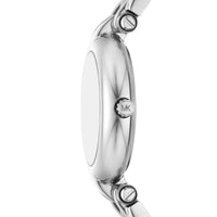 Michael Kors Lennox MK4894 Silver-Tone Grey Mother of Pearl Women's Watch
