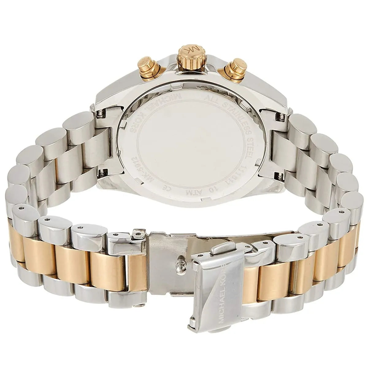 Michael Kors Bradshaw MK5912 Women’s Silver & Gold Stainless Steel Multi-Function Watch