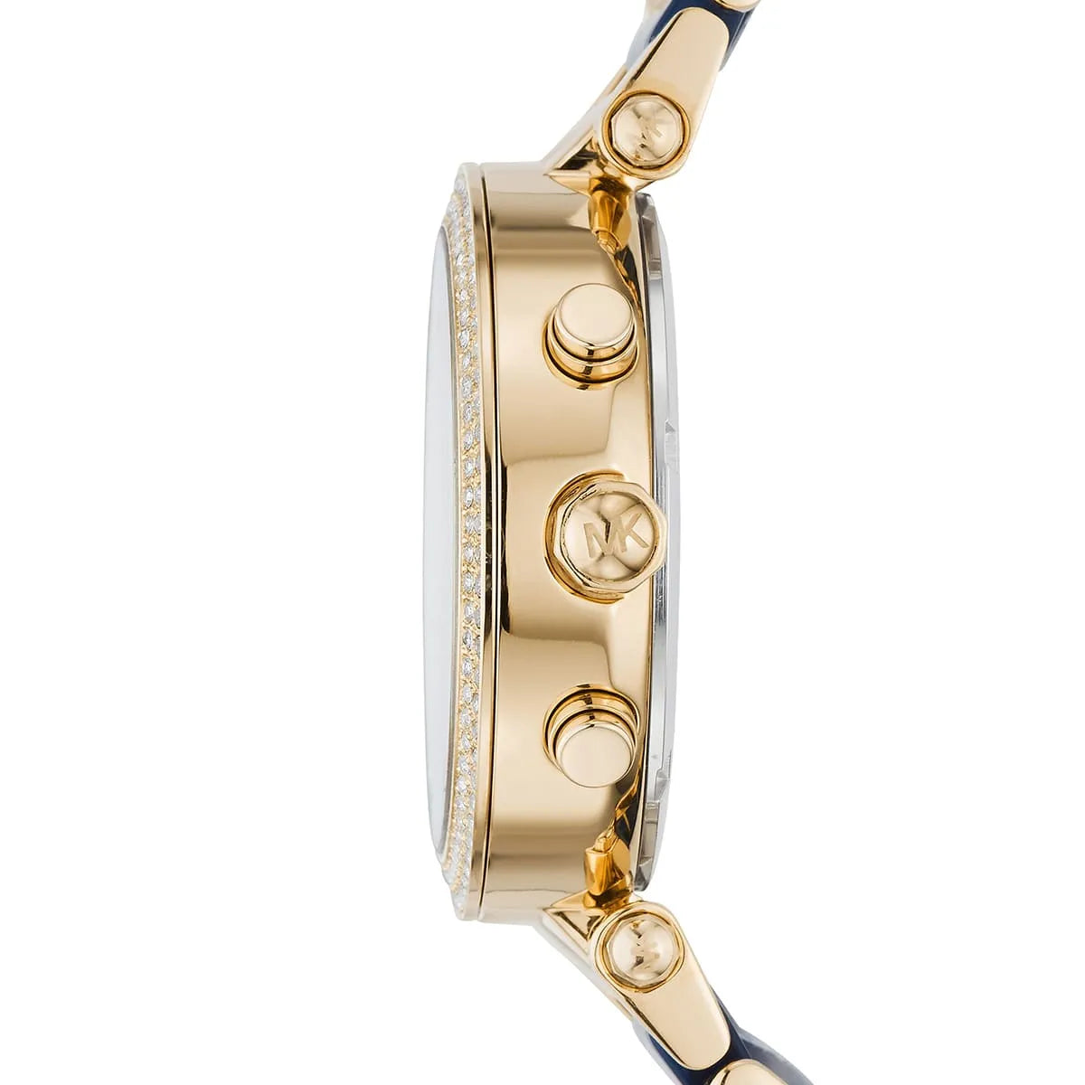 Michael Kors Parker MK6238 Gold-Tone Navy Blue Acetate Women's Watch