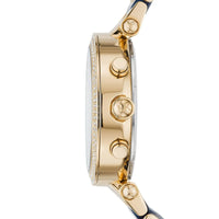 Michael Kors Parker MK6238 Gold-Tone Navy Blue Acetate Women's Watch