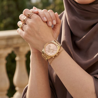 Michael Kors Lexington MK6473 Two-Tone Gold & Rose Gold Women's Watch