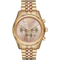Michael Kors Lexington MK6473 Two-Tone Gold & Rose Gold Women's Watch