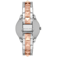 Michael Kors Runway Mercer MK6716 Two-Tone Full Pavé Crystal Women's Watch
