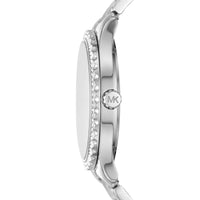 Michael Kors Layton MK6847 Light Blue Mother of Pearl Dial Silver Stainless Steel Women's Watch