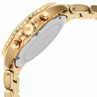 Michael Kors Everest MK7212 Gold-Tone Baguette Crystal Bezel Women's Watch