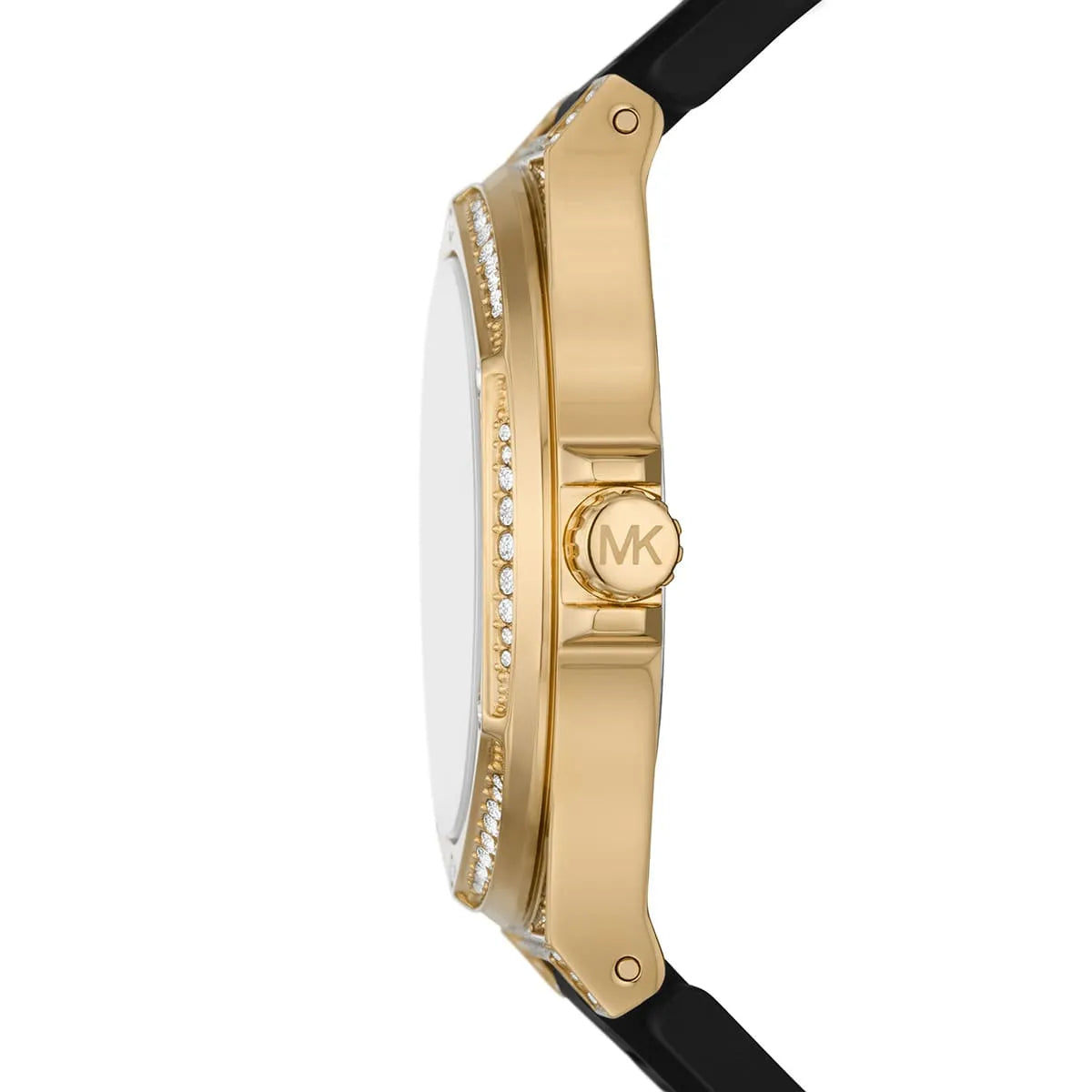 Michael Kors Camille MK7247 Women’s Gold Crystal Silicone Multi-Function Watch