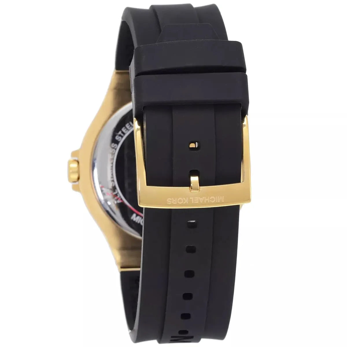 Michael Kors Camille MK7247 Women’s Gold Crystal Silicone Multi-Function Watch