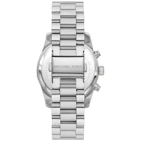 Michael Kors Lexington MK7277 Silver-Tone Blue Glitter Dial Women's Watch
