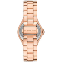 Michael Kors Lennox MK7405 Rose Gold MK Logo Chain Watch