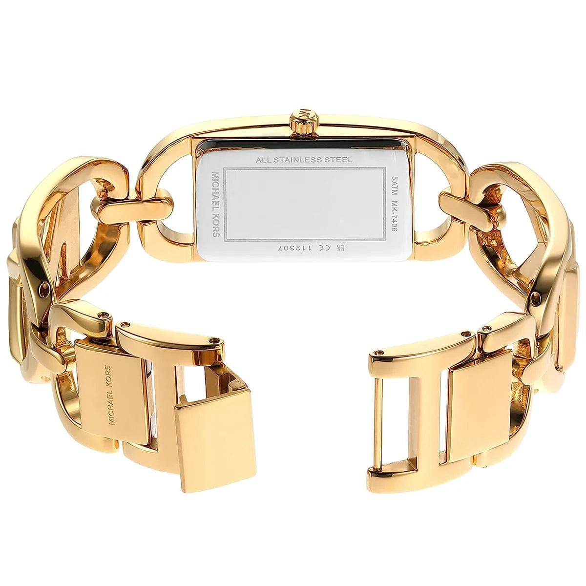Michael Kors For Women Stainless Steel Bracelet Style Straps Analogue Watch MK7406