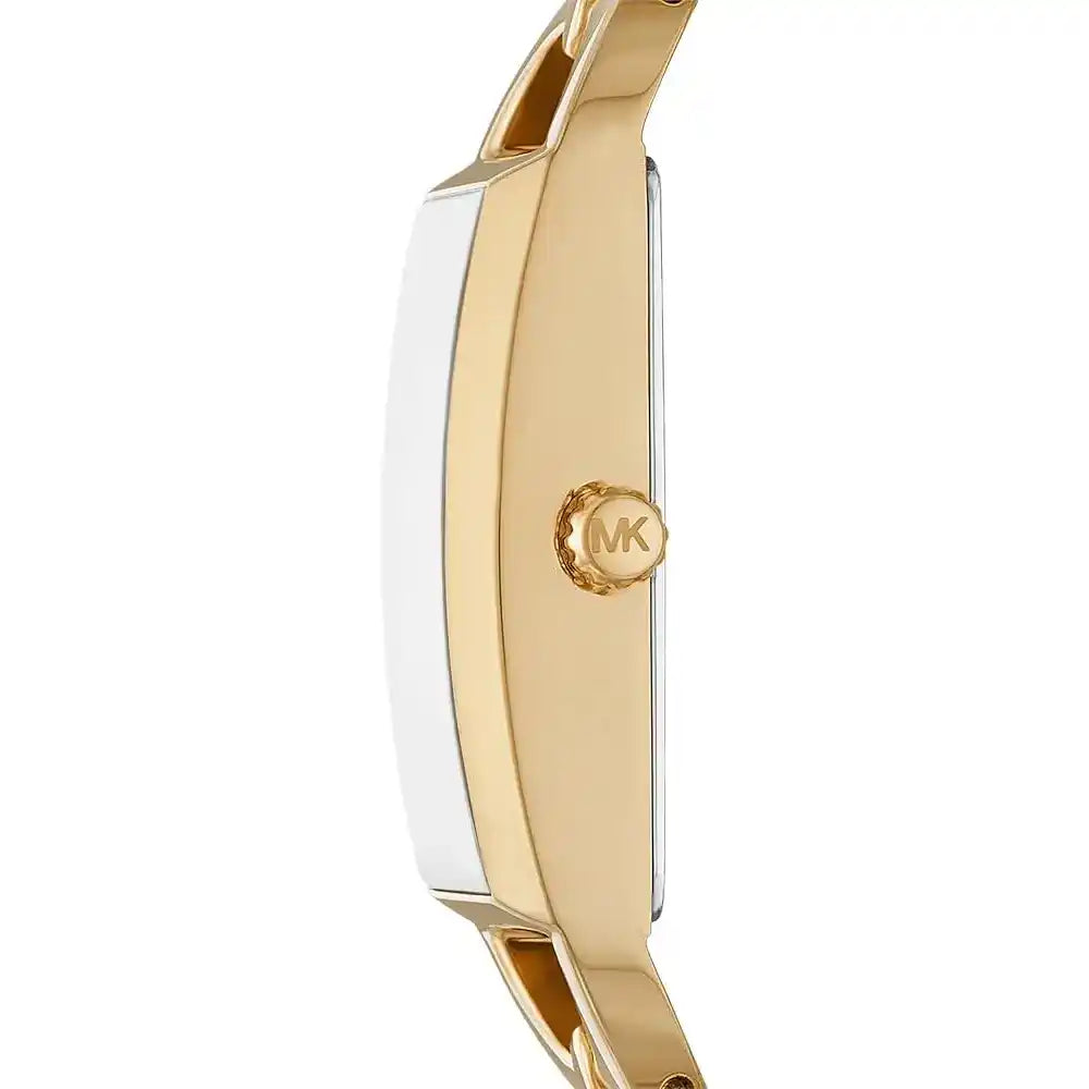 Michael Kors For Women Stainless Steel Bracelet Style Straps Analogue Watch MK7406