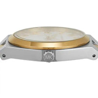Michael Kors MK7464 Women’s White Dial Two-Tone Stainless Steel Lennox Watch