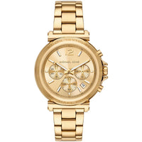 Michael Kors Maren MK7493 Gold-Tone Chronograph Women's Watch