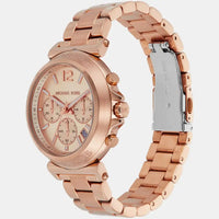 Michael Kors Maren MK7494 Rose Gold-Tone Chronograph Women's Watch