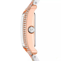 Michael Kors Emery MKo1146 White Dial Tri-Tone Stainless Steel Women's Watch