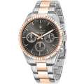 Maserati Competizione R8853100020 Two-Tone Rose Gold Black Dial Men's Watch