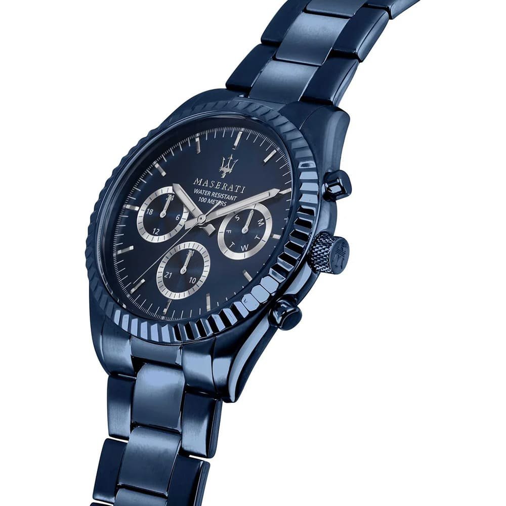 Maserati Competizione Blue Edition R8853100025 All Blue Metal Men's Watch