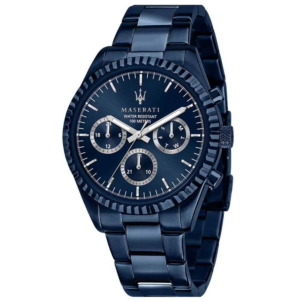 Maserati Competizione Blue Edition R8853100025 All Blue Metal Men's Watch